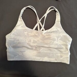 lululemon white camo sports bra